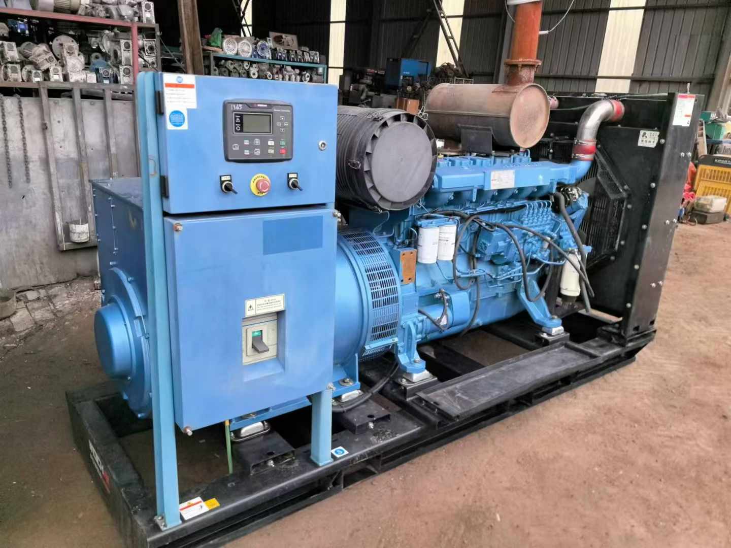 胡场镇500kW 柴油发电机组可带动设备功率的计算公式是什么？