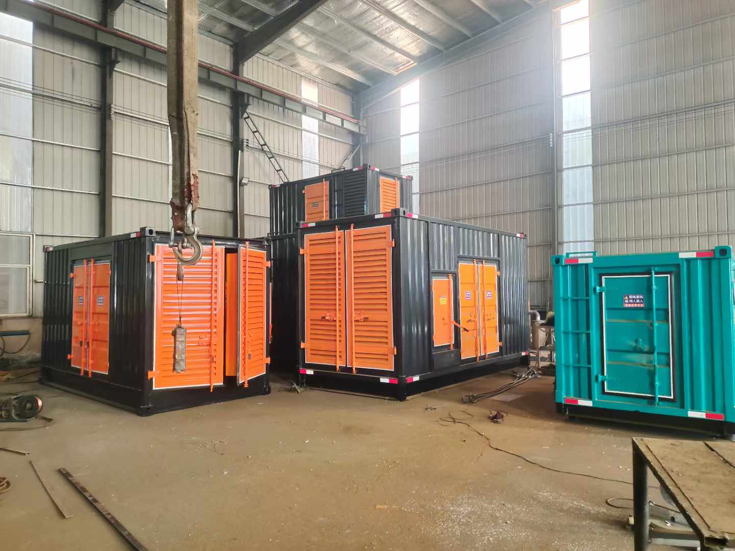 胡场镇500kw柴油发电机组可以带动多少功率设备？